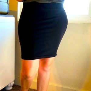 PINK 💖 black skirt